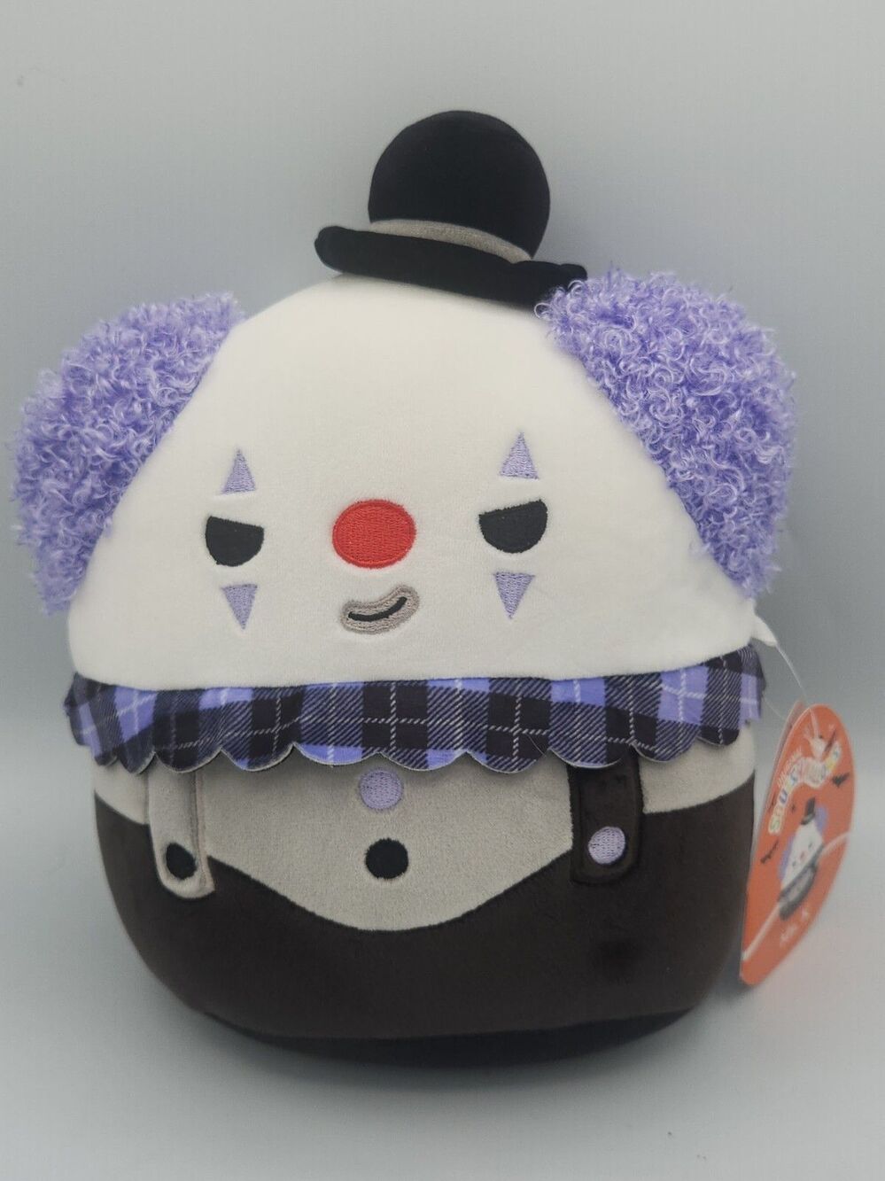 Squishmallows Ms. K Clown Plush Jazwares Halloween 7" Costume Toy NWT Collectibl